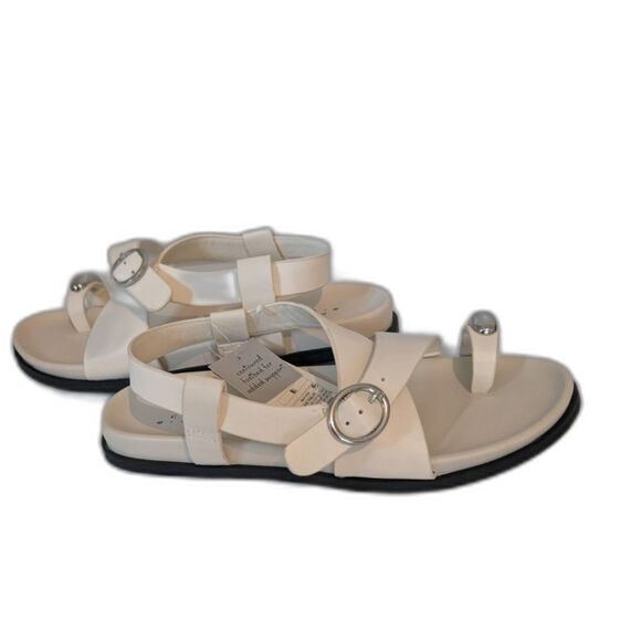 Women's Penelope Toe Ring Footbed Sandals -A New Day- Bone Size Various - Picture 2 of 7
